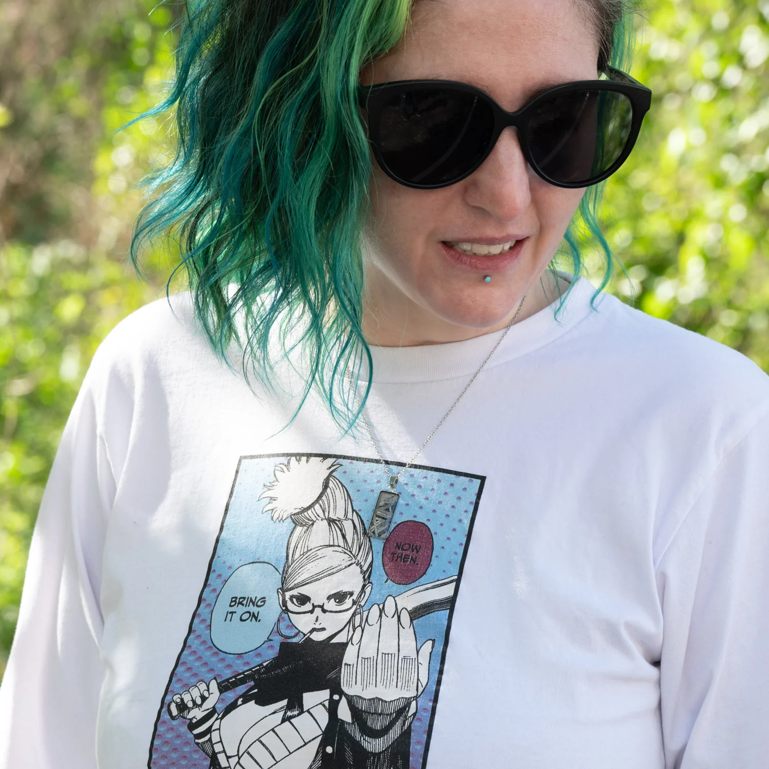 Aletai Meteorite Widmanstätten Pattern Rectangular Pendant - Image 10