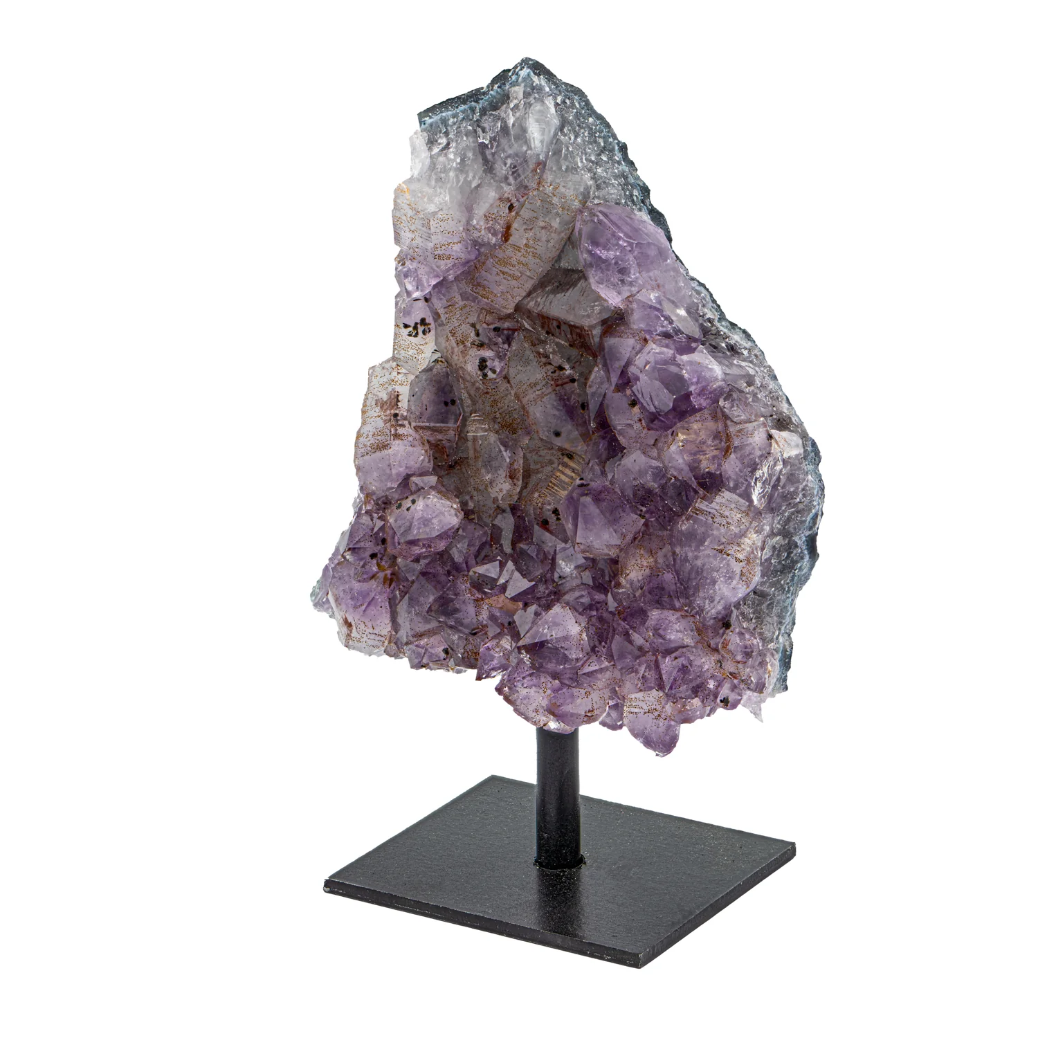 Amethyst Cluster - SOLD 5.48" with Stand - Brazilian - Image 3