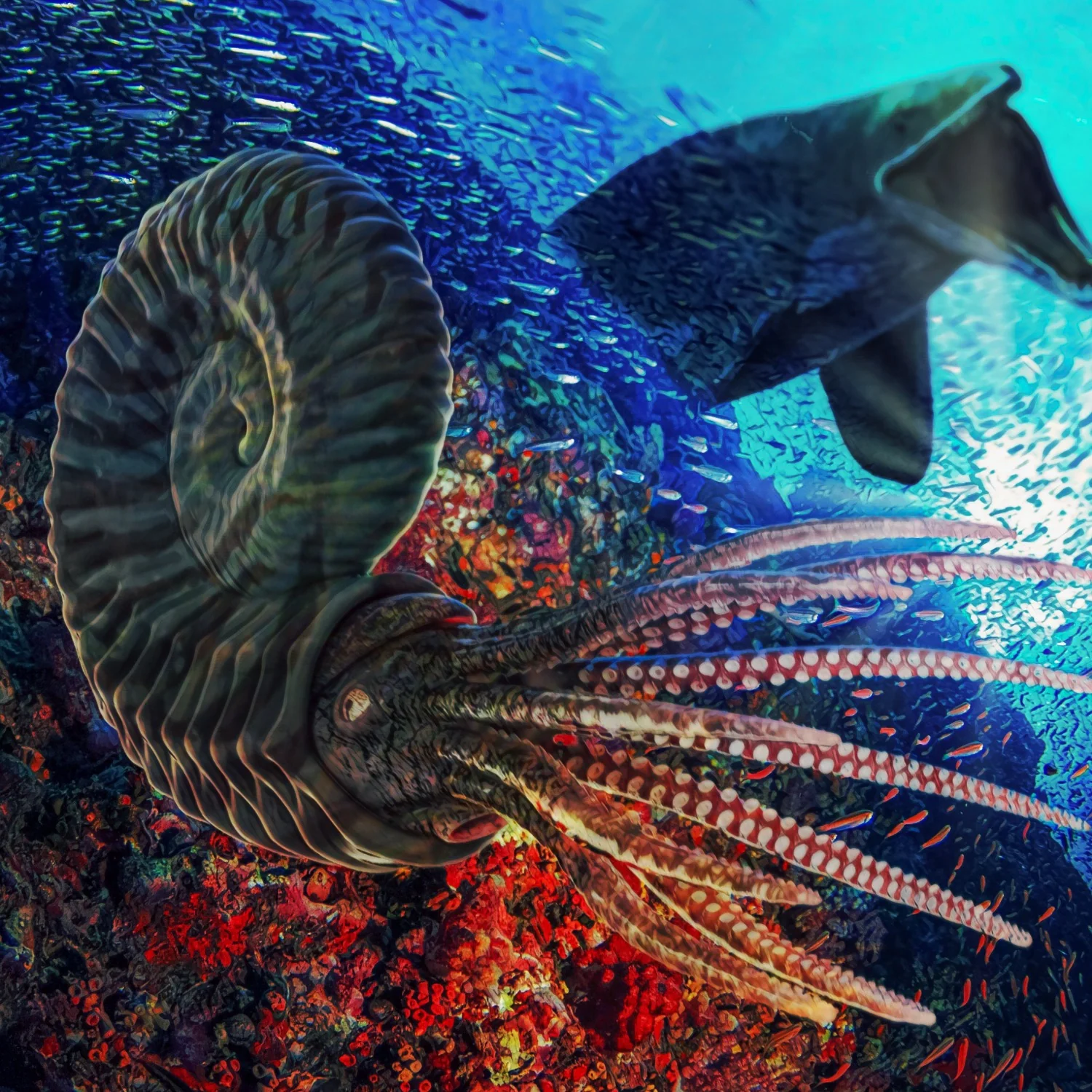 Rainbow Fossil Ammolite - Gem Quality Ammonite Fossil Fragment - Image 6