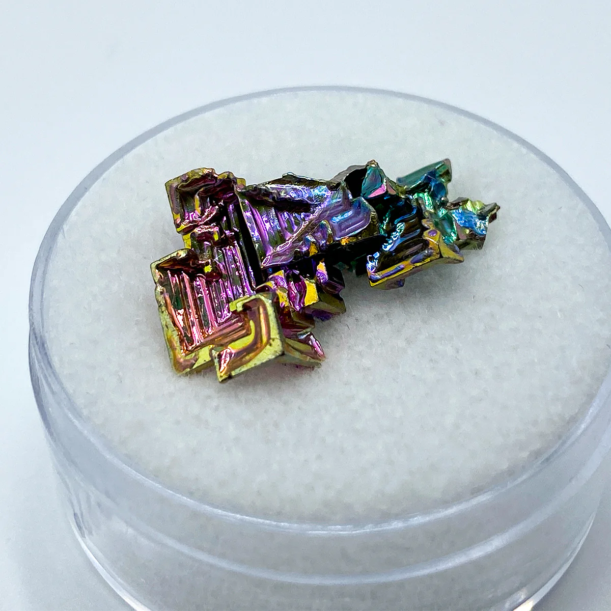 Bismuth Crystal with Iridescent Oxide - Image 4