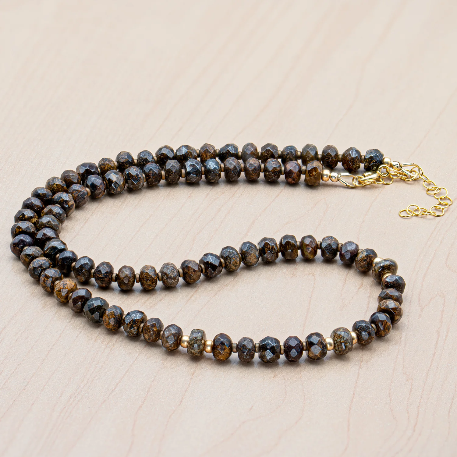 Chondritic Meteorite NWA 869 Necklace - Image 10