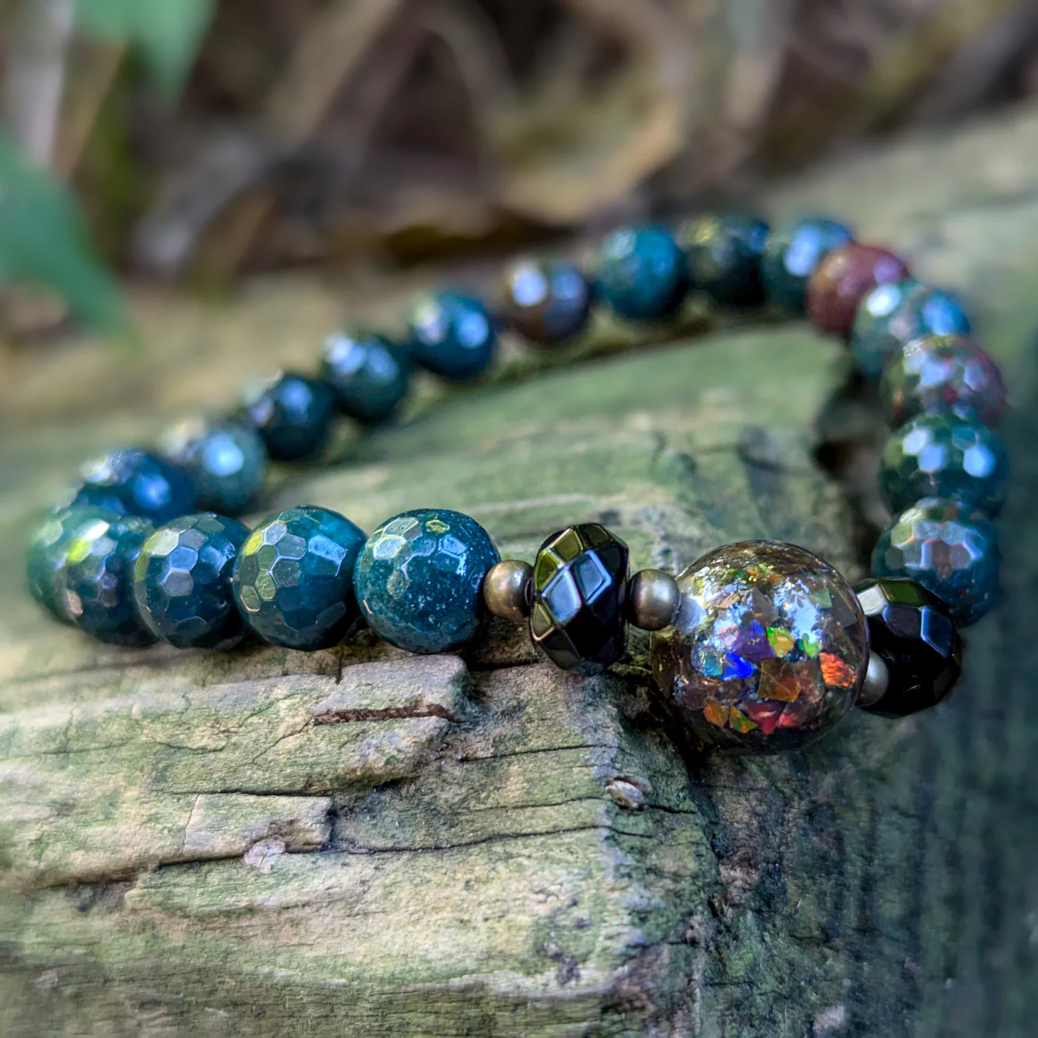 Deep Sea Ammolite Bracelet - Image 11