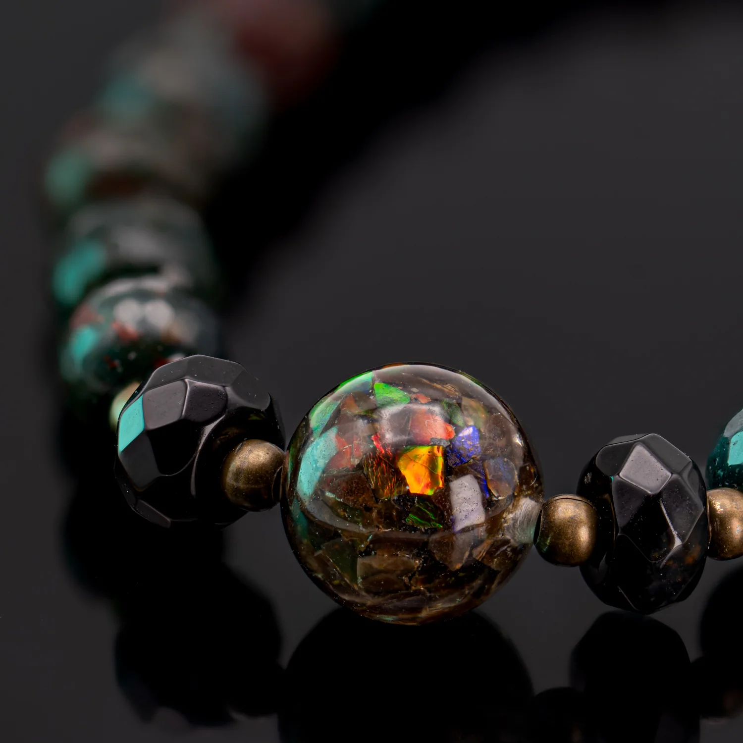 Deep Sea Ammolite Bracelet - Image 13
