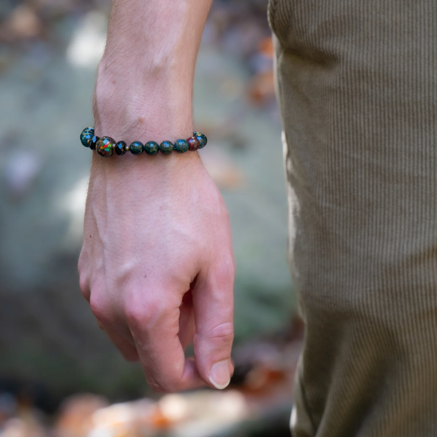 Deep Sea Ammolite Bracelet - Image 3