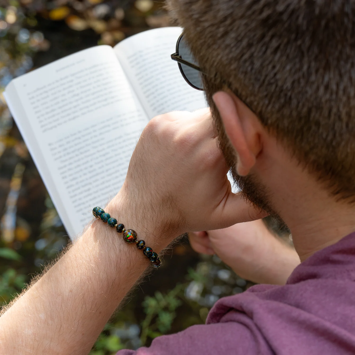 Deep Sea Ammolite Bracelet - Image 4