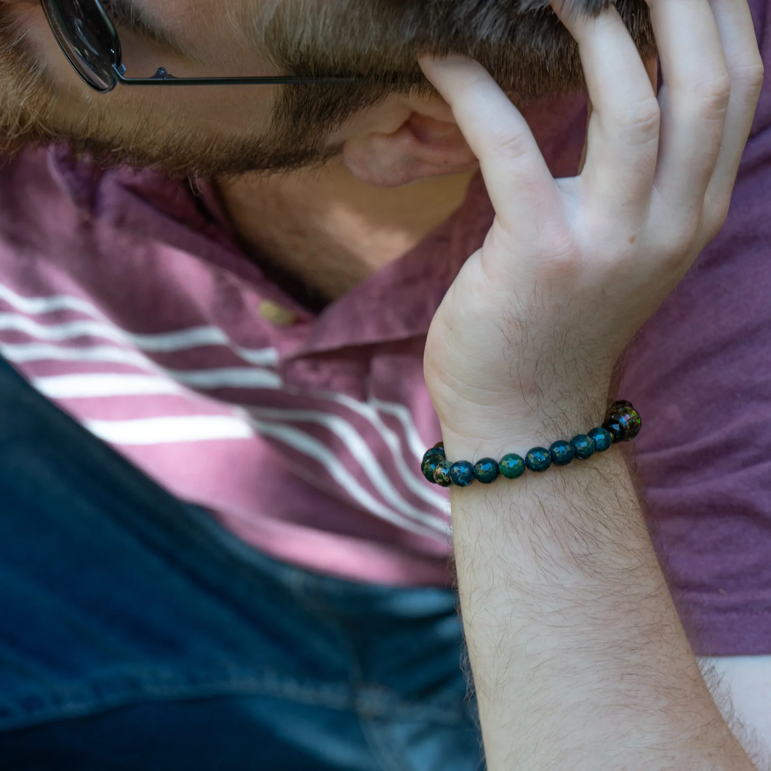 Deep Sea Ammolite Bracelet - Image 6
