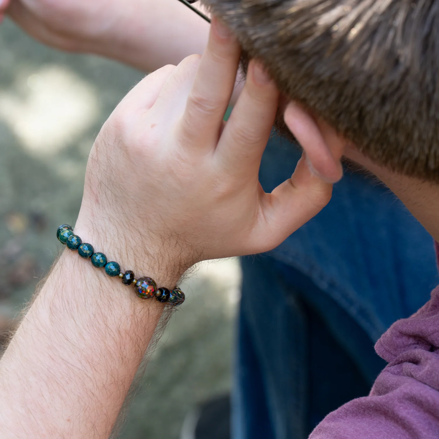 Deep Sea Ammolite Bracelet - Image 7