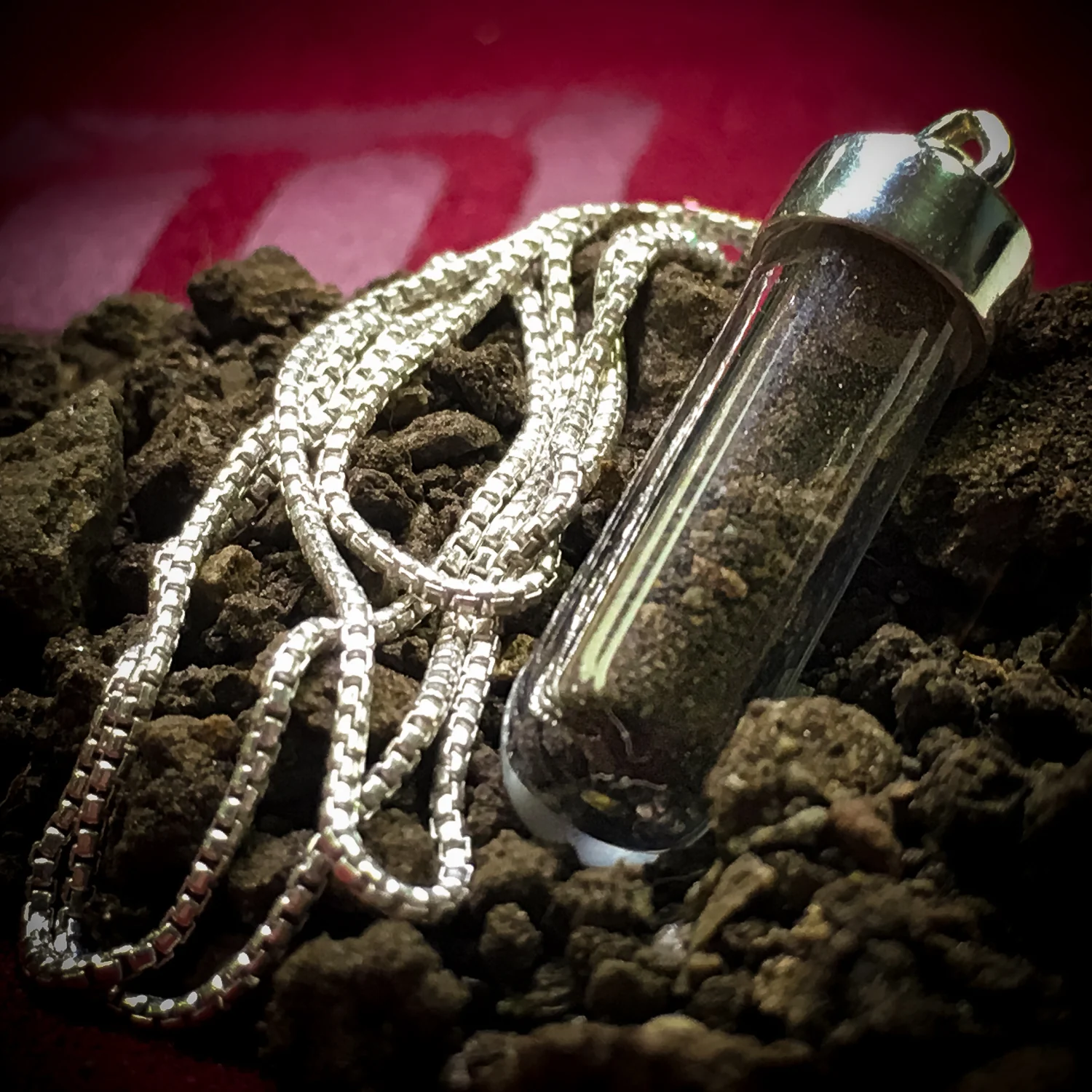 Dracula Soil Vial Necklace 🦇 - Image 9