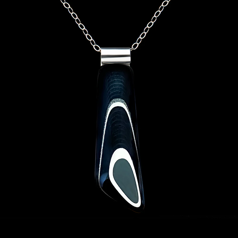 Fordite Pendant Necklace - Image 6