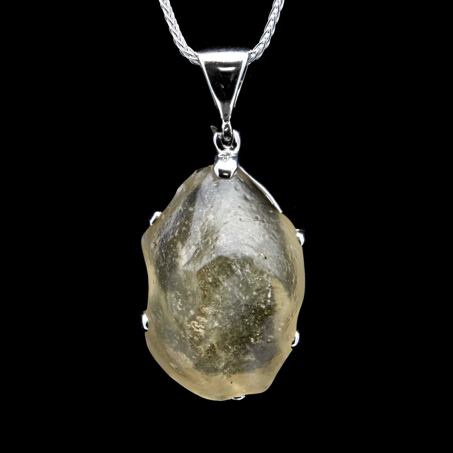 Libyan Desert Glass Pendant - Image 4