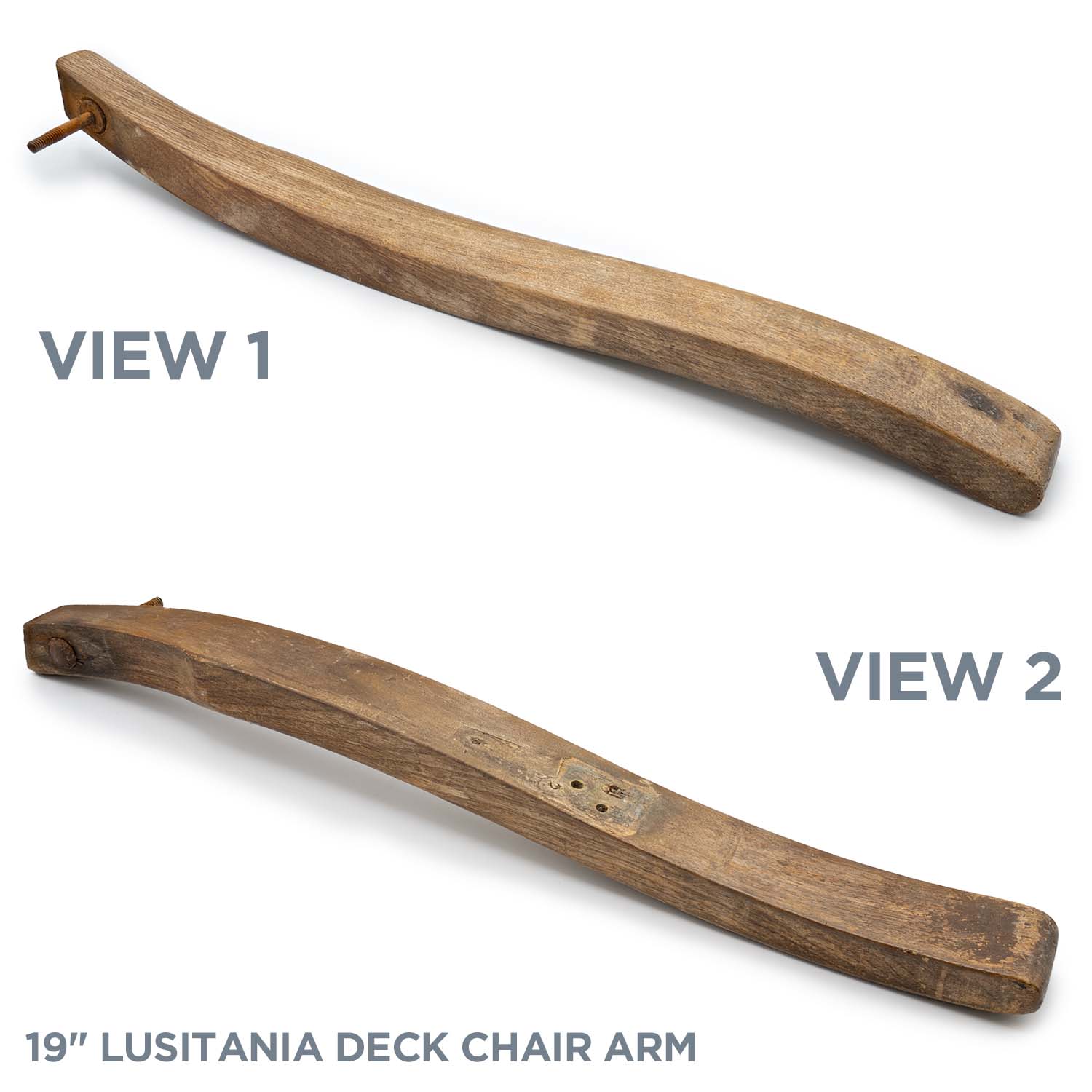 Lusitania Deck Chair Riker Box Specimen - Image 10