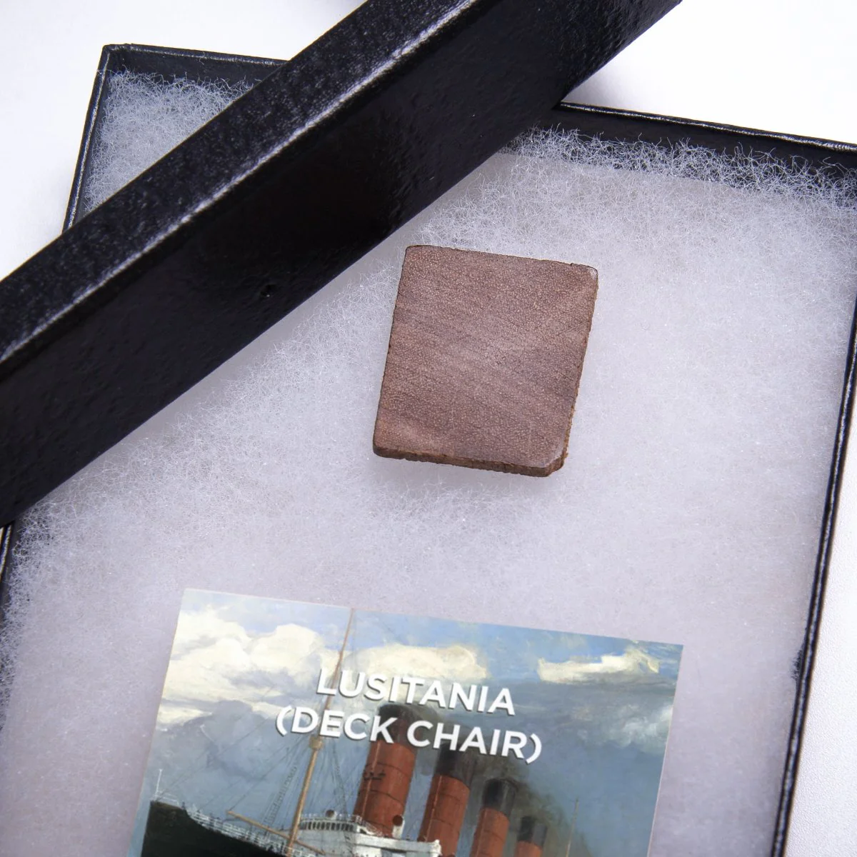 Lusitania Deck Chair Riker Box Specimen - Image 6