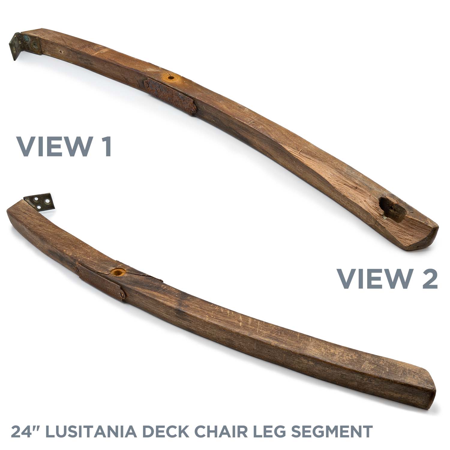 Lusitania Deck Chair Riker Box Specimen - Image 9