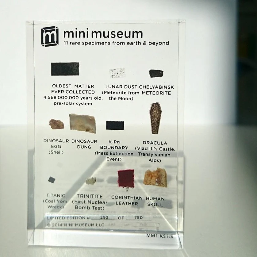 Mini Museum - First Edition (SMALL - 11 Specimens) - Image 3