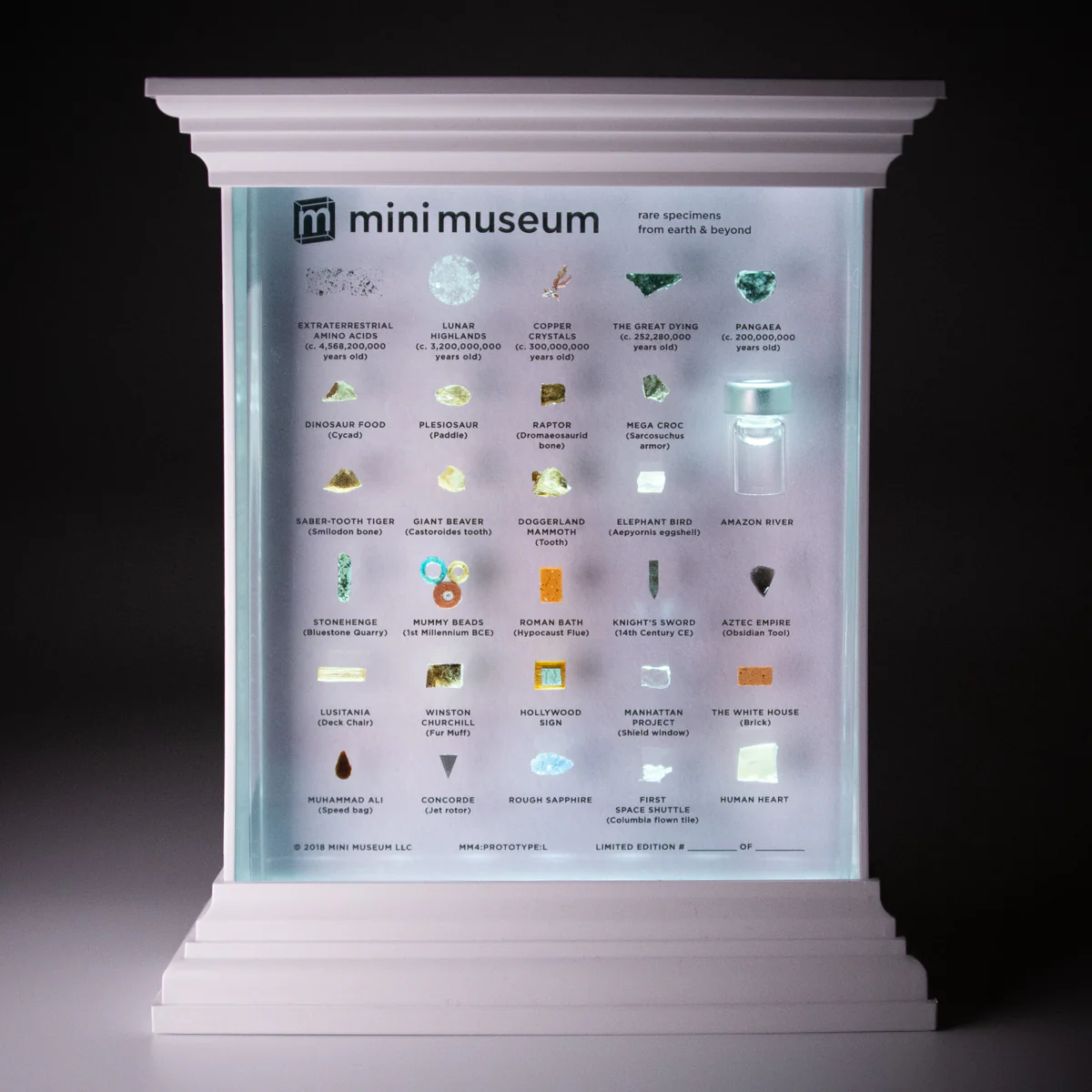 Mini Museum Illuminated LED Stand - Image 5
