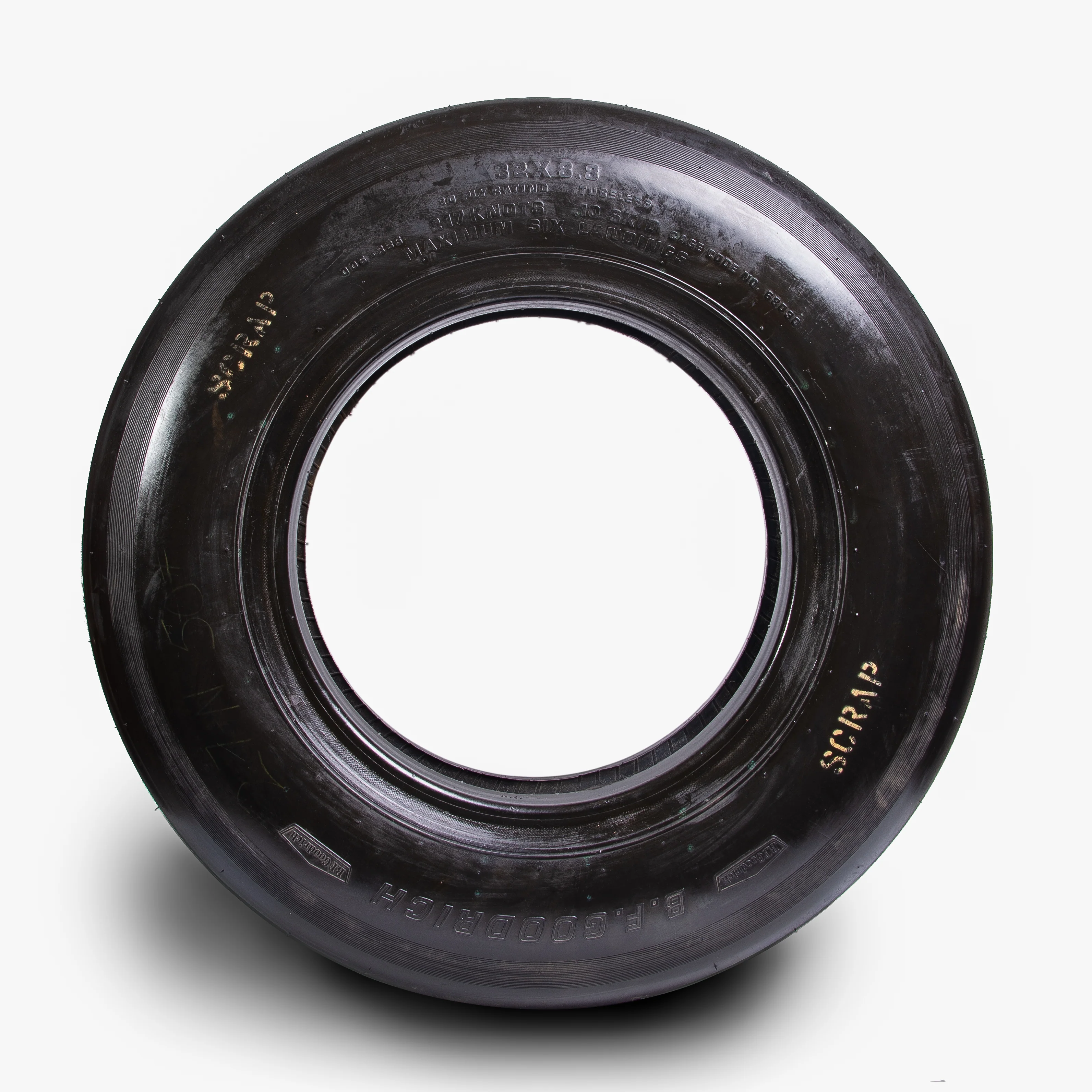 Space Shuttle Columbia - Flown Nose Landing Gear Tire - Image 5