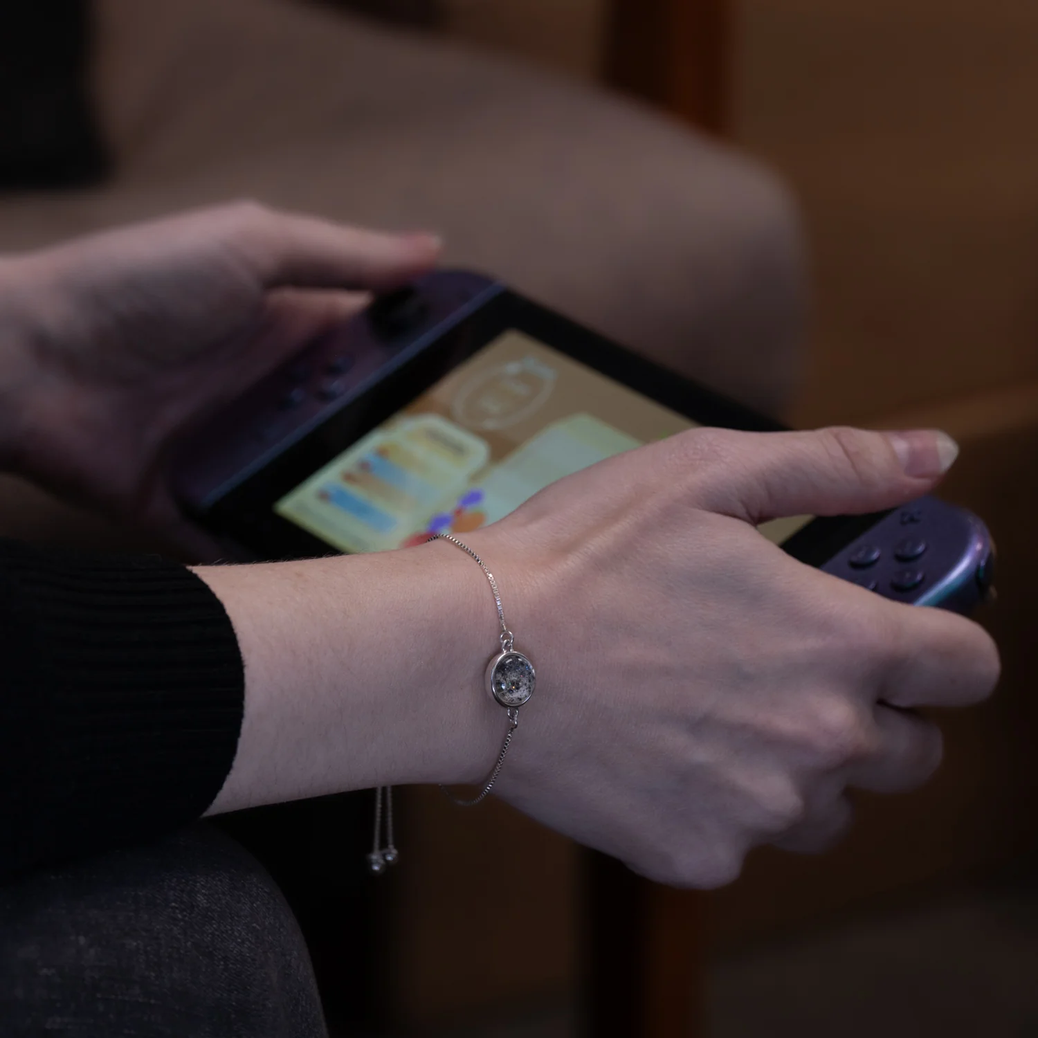 Nebula Fire Bracelet - Birth of the Solar System Bracelet - Allende Meteorite - Image 11