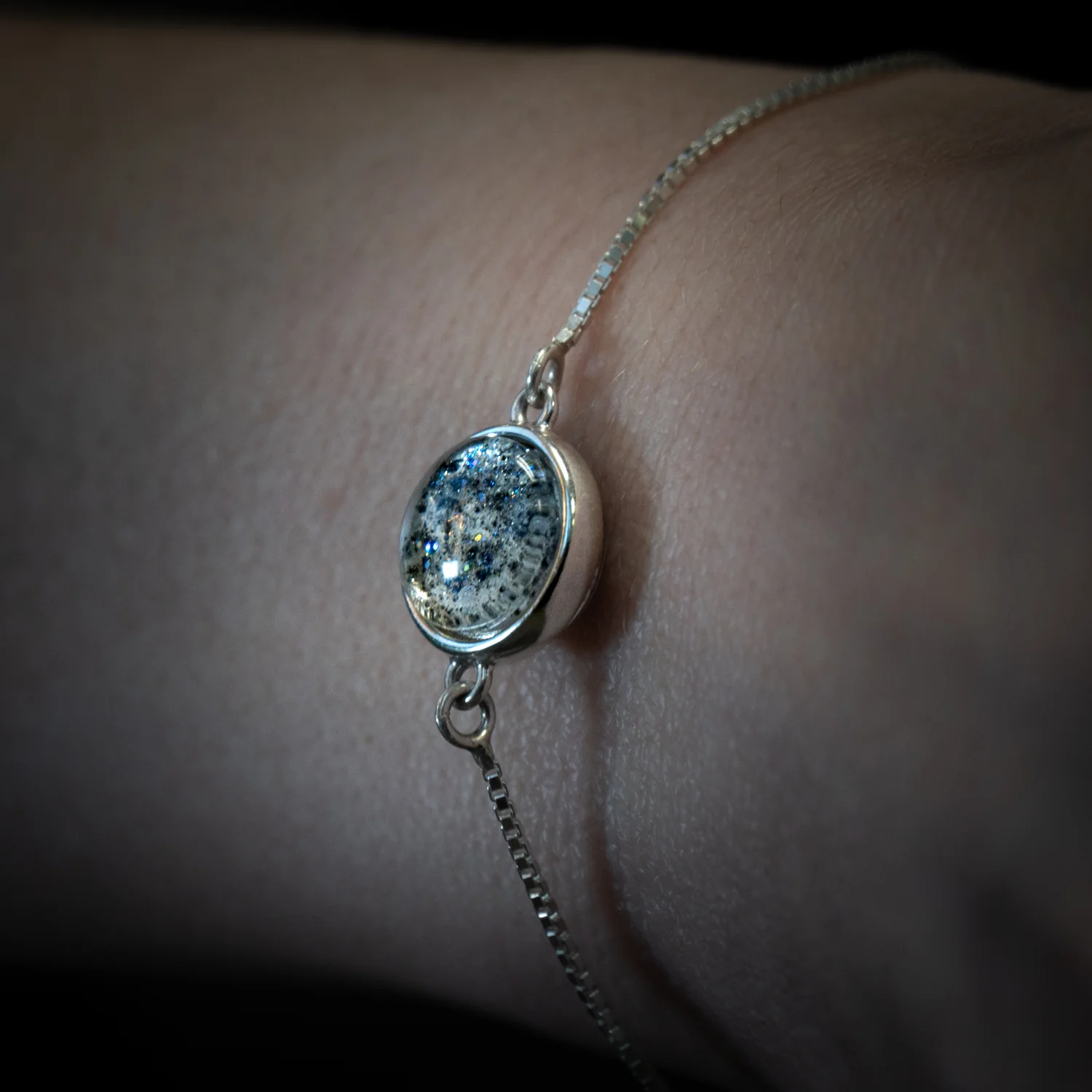 Nebula Fire Bracelet - Birth of the Solar System Bracelet - Allende Meteorite - Image 7