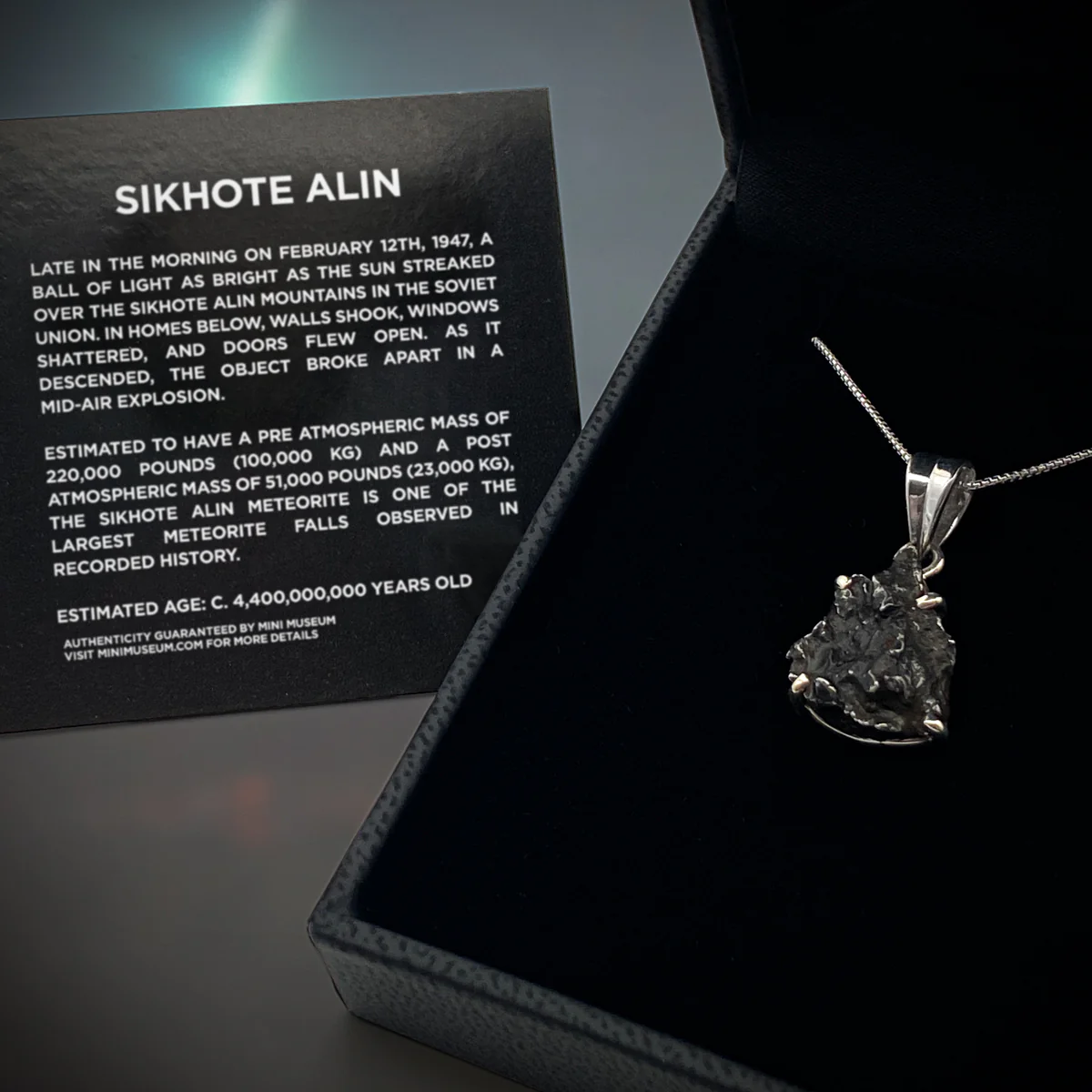Sikhote Alin Meteorite Pendant - Image 4