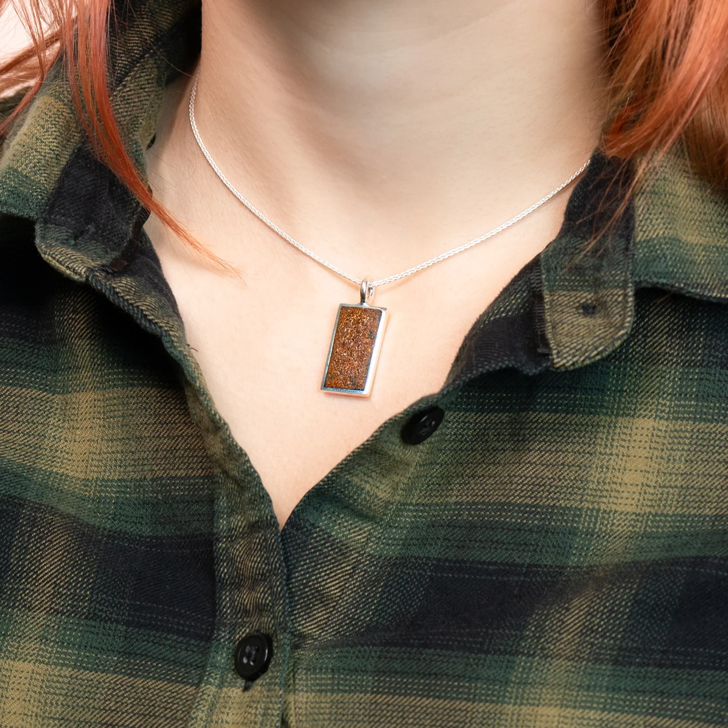 T. Rex Bone Inlay Necklace - Image 3